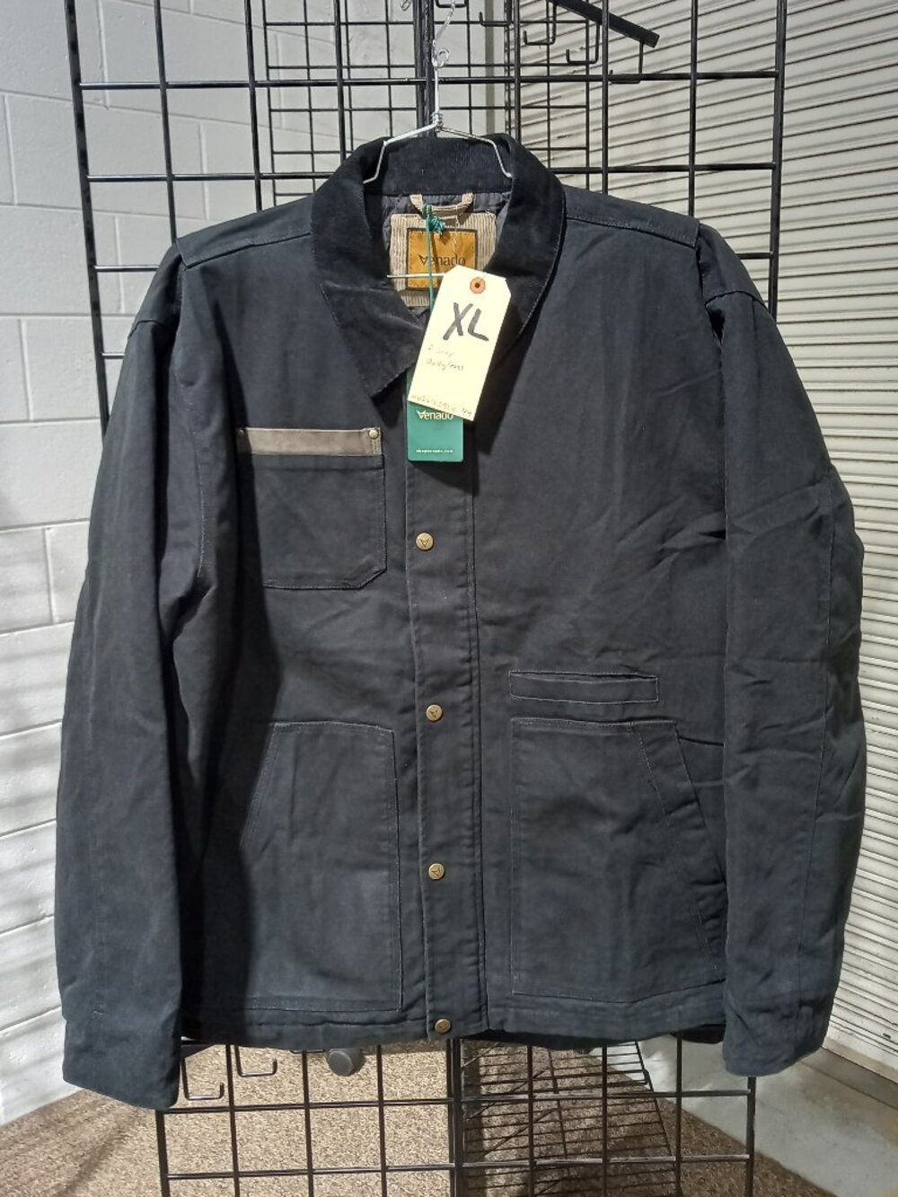 CANVAS CONCEALED CARRY JACKET - Black | XL - Picture 2 of 7